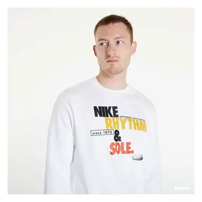 Pulóver Nike Sportswear Men's Fleece Crew White