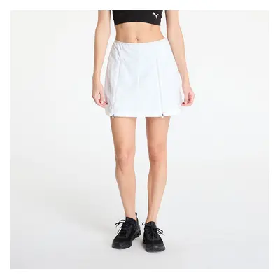 Szoknya Puma Dare to Zip-Off Woven Skirt PUMA White