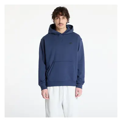 Pulóver New Balance Athletics French Terry Hoodie Blue