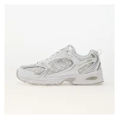 Sneakers New Balance White/ Silver Metallic/ Polka Dots EUR