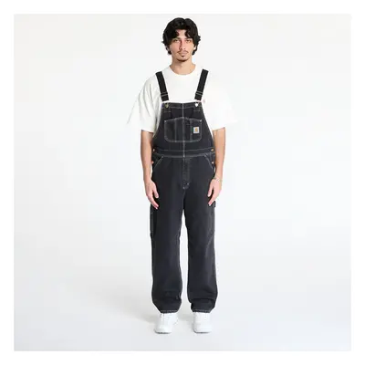 Nadrágok Carhartt WIP Bib Overall UNISEX Black Stone Washed