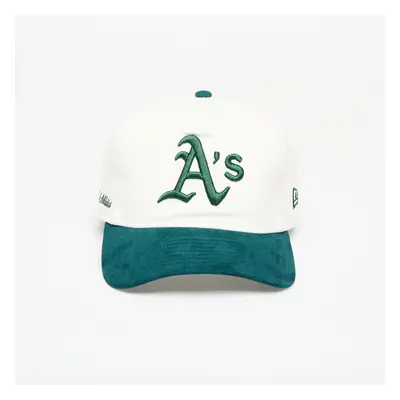 Baseball sapka New Era Script Oakland Athletics Golfer Snapback Cap Ivory/ Dark Green