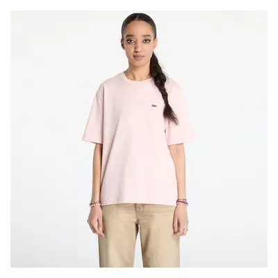 Póló LACOSTE Soft Cotton T-shirt Rose Pale