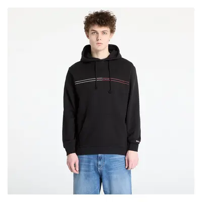 Pulóver Tommy Jeans Regular Entry Graphic Hoodie Black