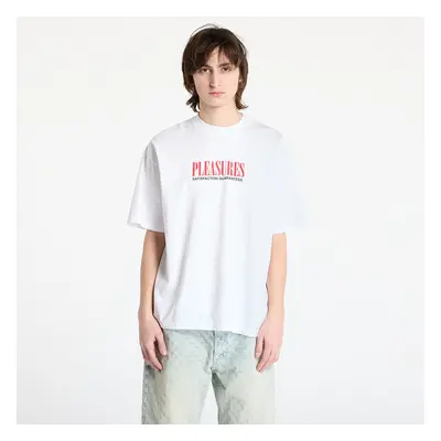 Póló PLEASURES Satisfaction T-Shirt White