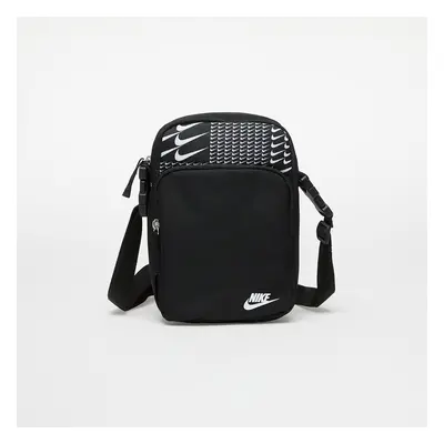 Táska Nike Heritage Crossbody Bag 4L Black/ White/ White