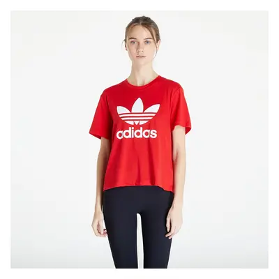 Póló adidas Trefoil Tee Boxy Better Scarlet