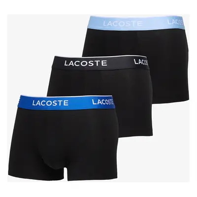 LACOSTE Cotton Stretch Trunk 3-Pack Black/ Marina/ Overview/ Gra