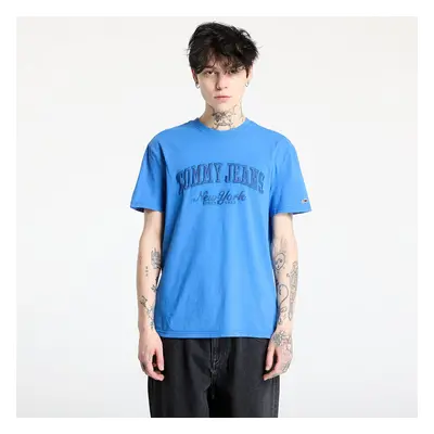 Póló Tommy Jeans Regular Vintage Vars Tee Blue