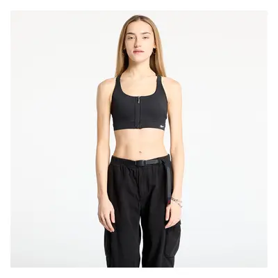 Melltartó Reebok Lux Front-Zip High Bralet Black