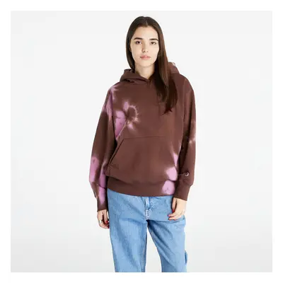 Pulóver Champion Hooded Sweatshirt Brown/ Pink