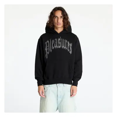 Pulóver PLEASURES Twitch Studded Hoodie Black