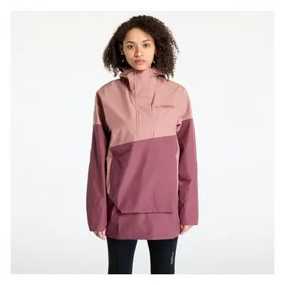 Kabát adidas Terrex Xploric 2.5 Layer Climaproof Anorak Red/ Warm Clay