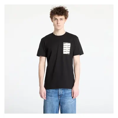 Póló Calvin Klein Jeans Serif Box Graphic Tee Black