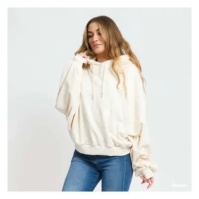 Pulóver Urban Classics Ladies Organic Oversized Terry Hoody Cream