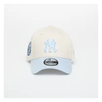 Baseball sapka New Era MLB Ws Patch 9FORTY New York Yankees Ivory/ Pastel Blue