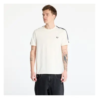 Póló FRED PERRY Contrast Tape Ringer T-Shirt Ecru