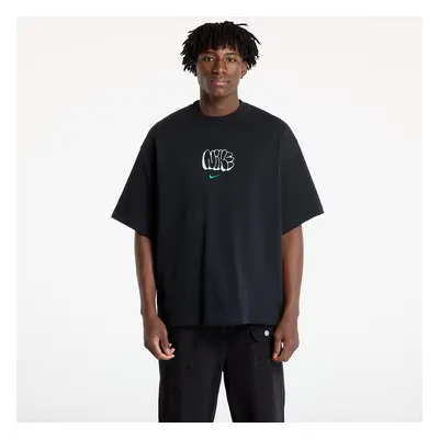 Póló Nike Solo Swoosh Tee GPX Black/ Malachite