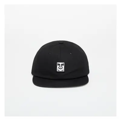 Baseball sapka OBEY Icon Patch Panel Strapback Black