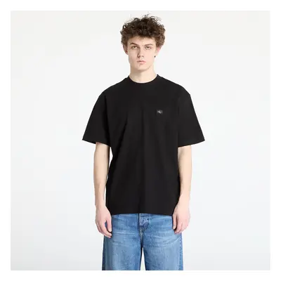 Póló Calvin Klein Jeans Woven Label Relaxed Tee Black