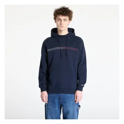 Pulóver Tommy Jeans Regular Entry Graphic Hoodie Blue