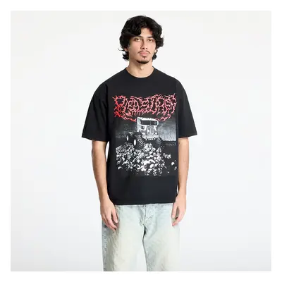 Póló PLEASURES Off Road T-Shirt Black