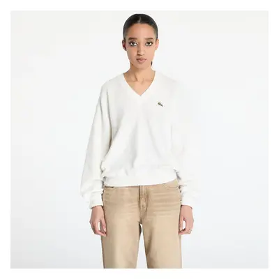 Pulóver LACOSTE Moss Stitch Sweater Flour