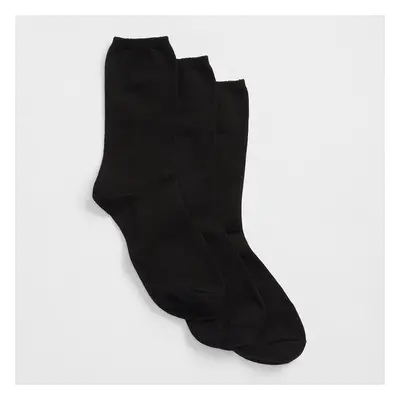 GAP Crew Socks 3-Pack Black