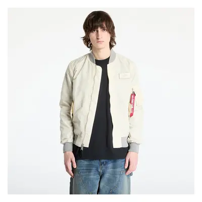 Kabát Alpha Industries MA-1 TTC Two Tone Contrast Vintage White