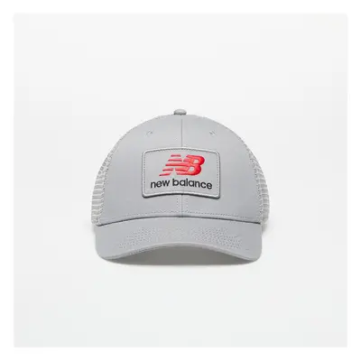 Baseball sapka New Balance Stacked Patch Logo Trucker Cap Grey