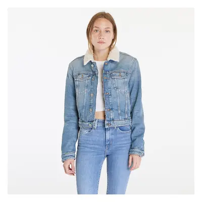 Kabát Tommy Jeans Izzie Slm Jacket Ted Denim