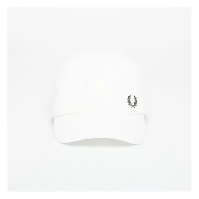 Baseball sapka FRED PERRY Pique Classic Cap Snow White/ Court Green