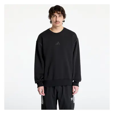 Pulóver adidas All Szn Graphic Crew Sweatshirt Black/ Black/ Black