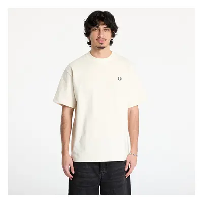 Póló FRED PERRY Embroidered Champion T-Shirt Ecru