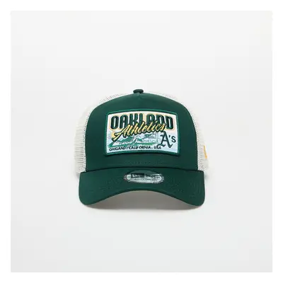 Baseball sapka New Era 9FORTY Af Trucker MLB Patch Oakland Athletics Dark Green