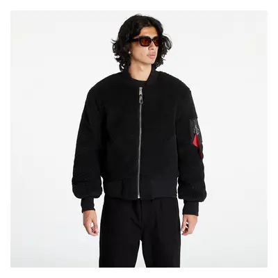 Kabát Alpha Industries MA-1 Teddy Black