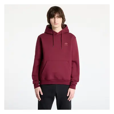 Pulóver adidas Trefoil Essentials Hoodie Shadow Red