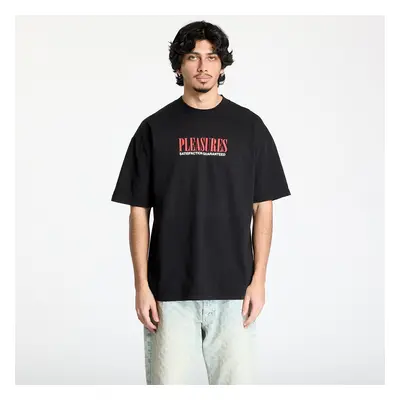 Póló PLEASURES Satisfaction T-Shirt Black