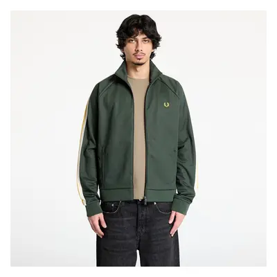 Pulóver FRED PERRY Two Colour Tape Track Jacket Court Green