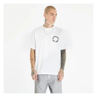 Póló Carhartt WIP S/S Work Varsity T-Shirt White/ Black