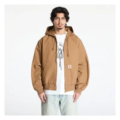 Kabát Carhartt WIP OG Active Jacket UNISEX Hamilton Brown Rinsed