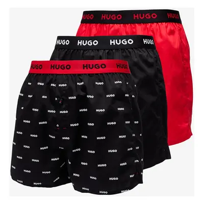 Alsónadrág Hugo Boss Woven Boxer 3-Pack Multicolor