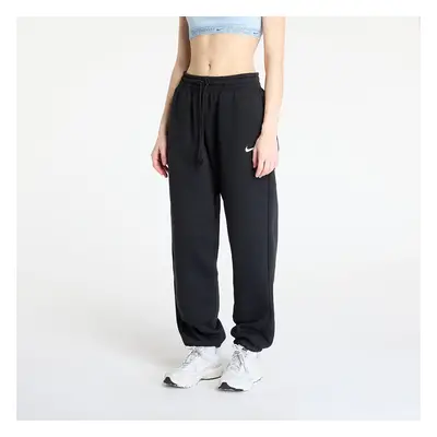 Nike Sportswear Phoenix Fleece Women's High-Waisted Oversized Sweatpants Black/ Sail