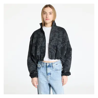 Kabát Nike Sportswear Collection Women's Oversized Jacquard Track Jacket Black/ Anthracite/ Blac