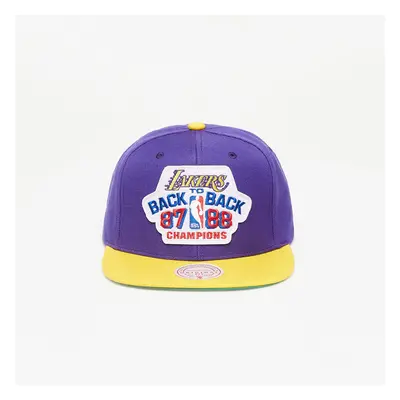 Baseball sapka Mitchell & Ness NBA Lakers B2B Snapback Hwc Los Angeles Lakers Purple/ Yellow