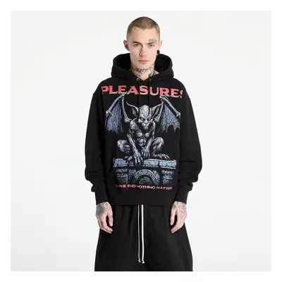 Pulóver PLEASURES Gargoyle Hoodie Black