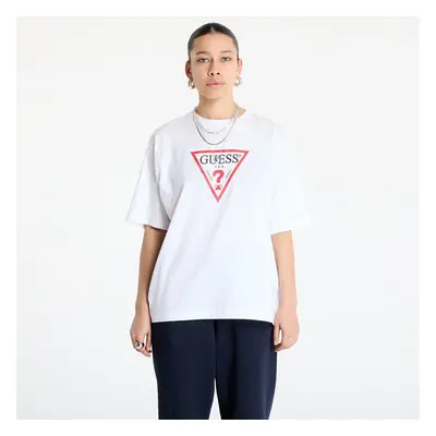 Póló Guess JEANS Oversized Iconic Tee Pure White