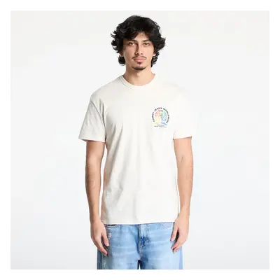 Póló Tommy Jeans Regulat Pop Crest Tee Beige