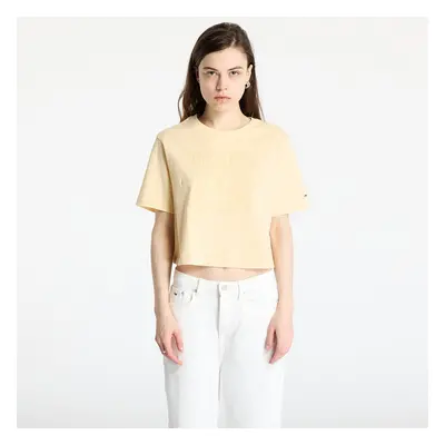 Póló Tommy Jeans Relaxed Tonal Crew T-Shirt Yellow