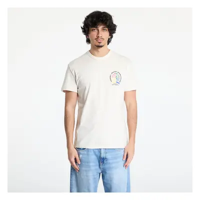 Póló Tommy Jeans Regular 4Clr Crest Tee Beige